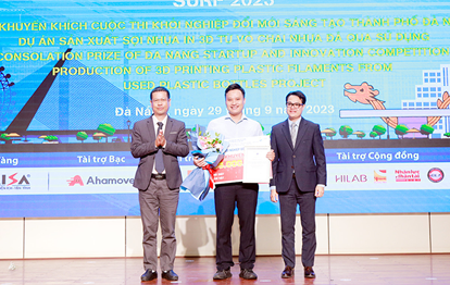 ĐH Duy Tân giành giải Nhì, giải Khuyến khích tại SURF 2023 (Khởi nghiệp đổi mới sáng tạo)