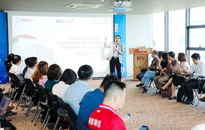 Chương trình “Hành trình kết nối, nâng cao năng lực Đổi mới sáng tạo và Hỗ trợ khởi nghiệp các trường Đại học, Cao đẳng tại Việt Nam”