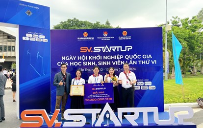 Đại Học Duy Tân Xuất Sắc Đạt Giải Nhì Cuộc Thi SV_STARTUP 2024